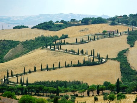 mappa turistica toscana