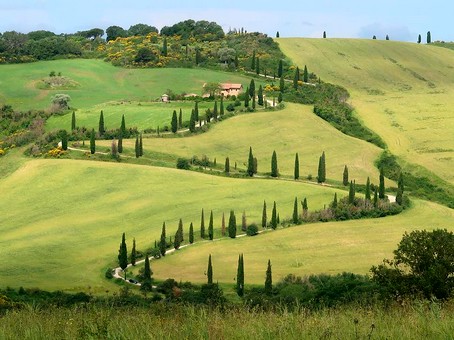 trekking val d'orcia