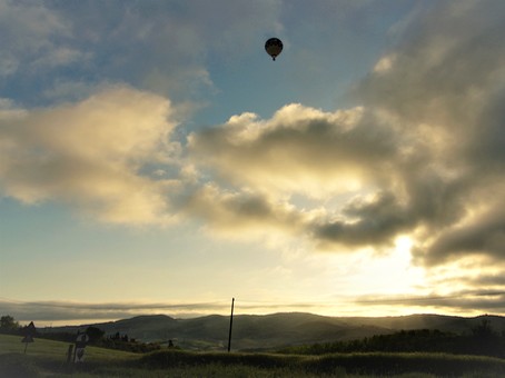 volo mongolfiera toscana